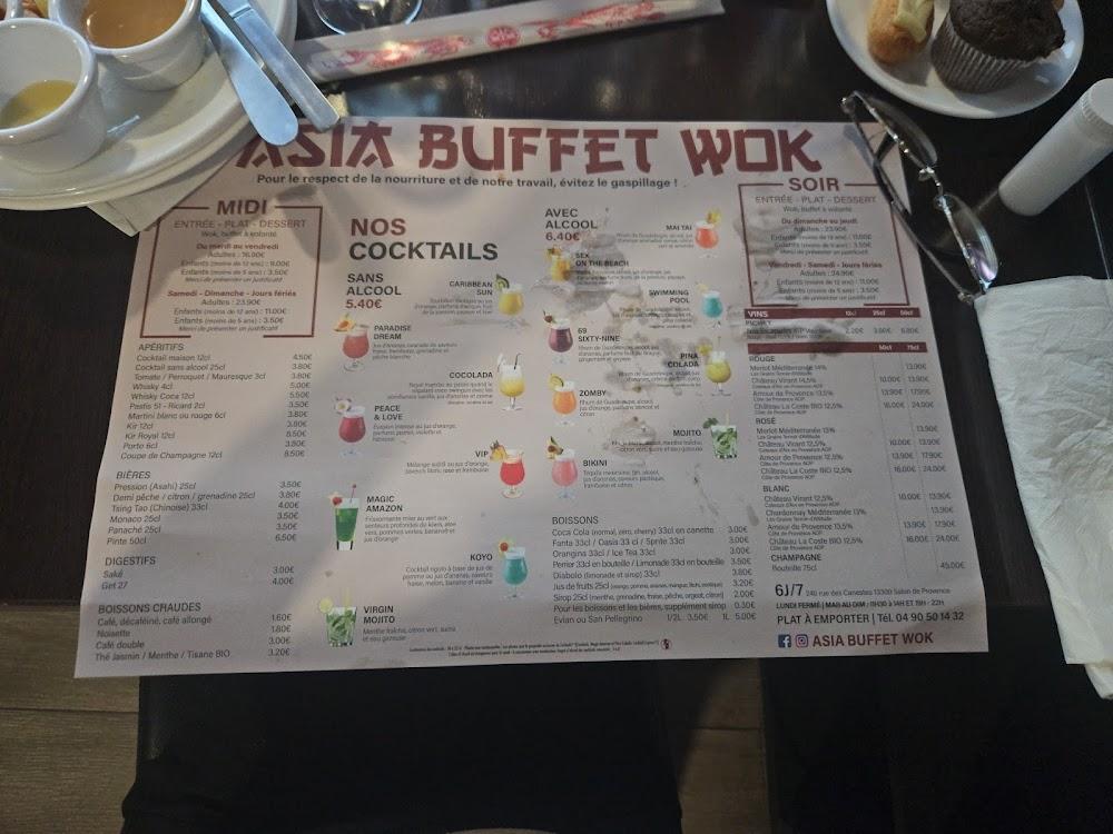 Asia Buffet Wok - Menu Image 1